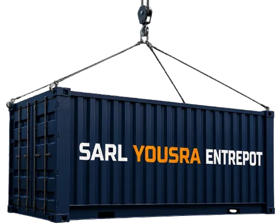 Conteneur Yousra Entrepôt — entreposage et dédouanement à Jijel